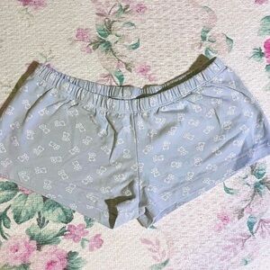 Brandy Melville Light Blue Pajama Shorts